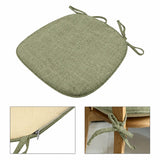 Galette de Chaise Trapèze Verte sauge