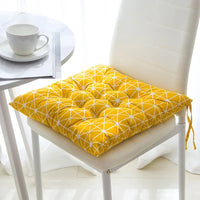 Galette de Chaise 40x40 Jaune
