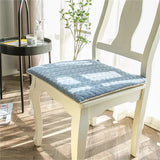 Galette de Chaise Bleue antidérapante