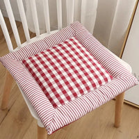 Galette de Chaise Carré Lin