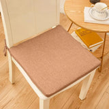 Galette de Chaise Carré Terracotta