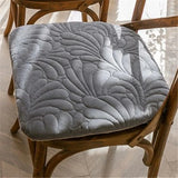 Galette de Chaise Grise Forme de U