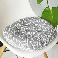 Galette de Chaise Ronde 45 cm Grise