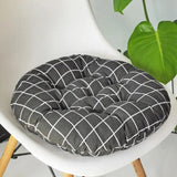Galette de Chaise Ronde 45 cm Noire