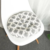Galette de Chaise Ronde arbres stylisés