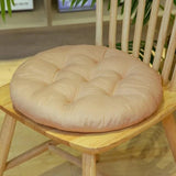 Galette de Chaise Ronde Beige