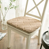 Galette de Chaise Trapèze Marron claire